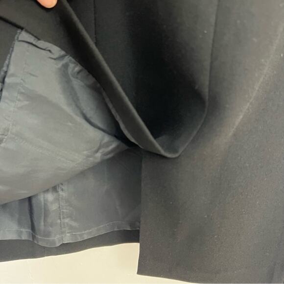 Rickie Freeman for Teri Jon Black Bow Ruffle Dress Size 10 - Picture 10 of 13